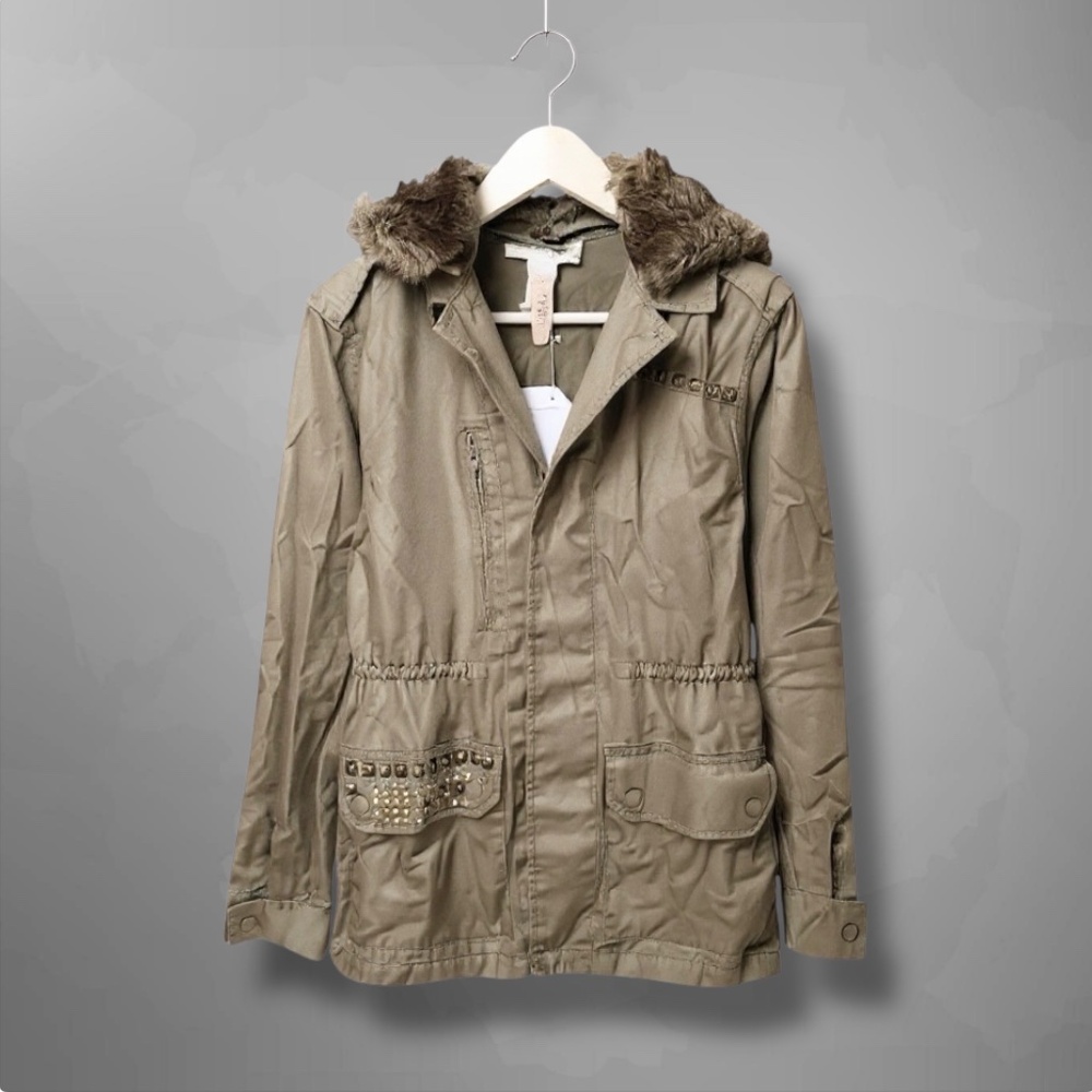 London Jeans parka jacket S new